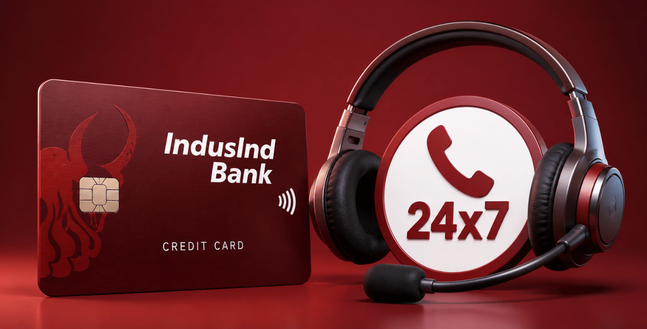 IndusInd Bank Credit Card Customer Care Number: 24x7 Toll-Free Helpline