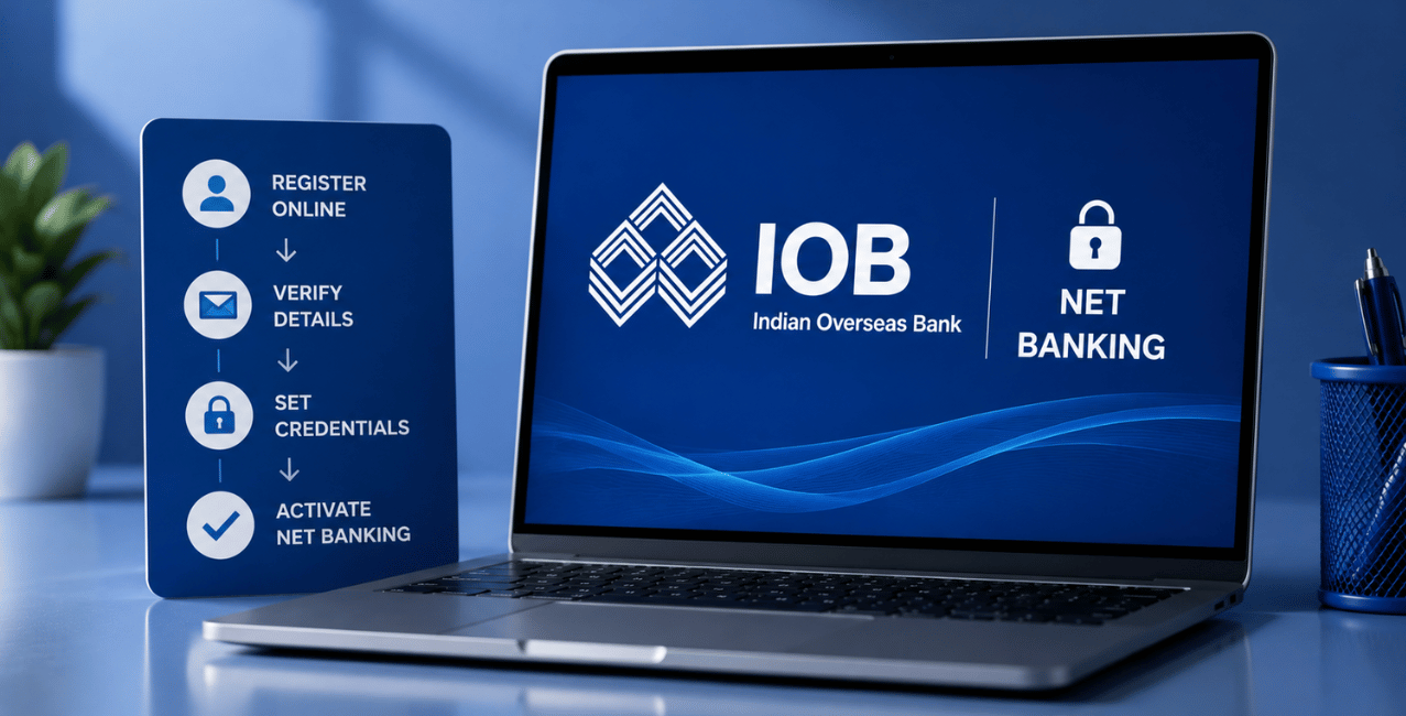 How to Activate IOB Net Banking: Online Registration & Activation Steps