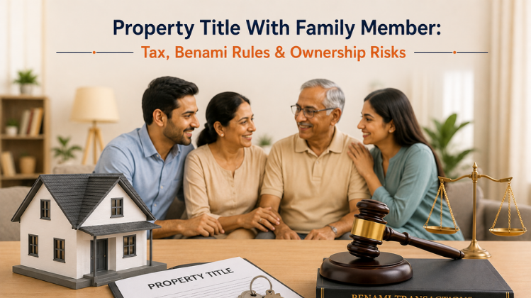 Property Title With Family Member: Tax, Benami Rules & Ownership Risks
