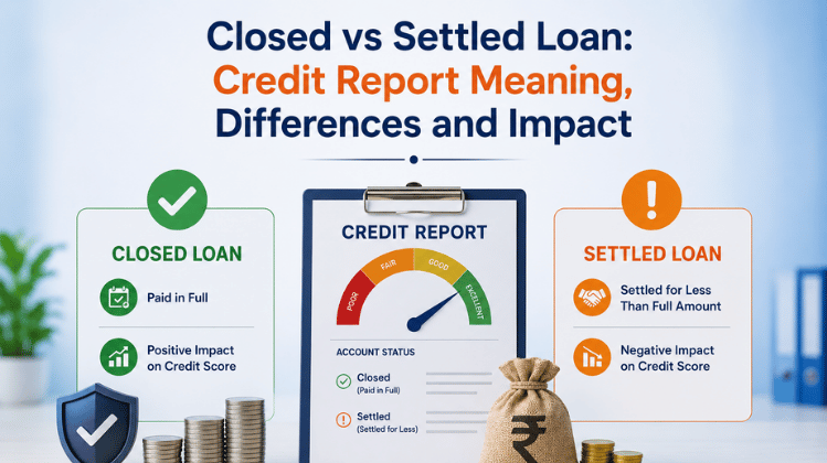 Closed vs Settled Loan: Credit Report Meaning, Differences and Impact
