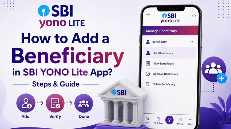 How to Add a Beneficiary in the SBI YONO Lite App?