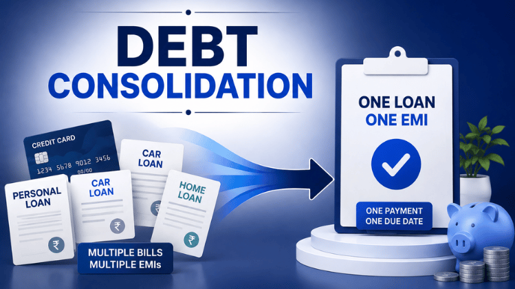 Debt Consolidation: Meaning, Benefits, Process & Ways to Reduce Financial Stress