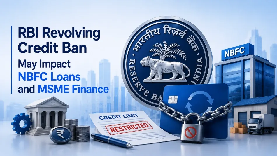RBI’s Proposed Revolving Credit Ban Could Reshape ₹30 Lakh Crore NBFC Sector