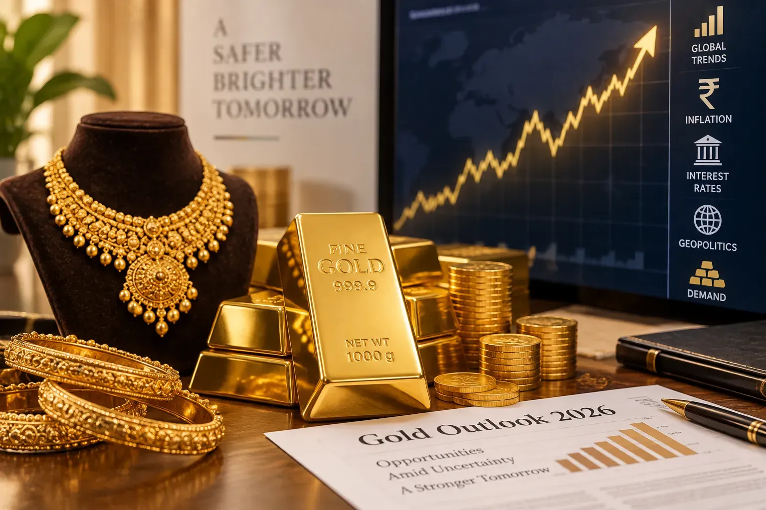 Gold Price Prediction: 5 Triggers That Could Push Rates to ₹1.60 Lakh