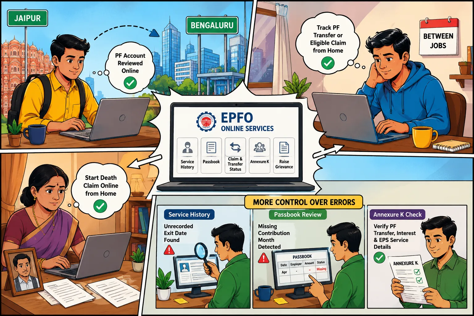 Online EPFO Services