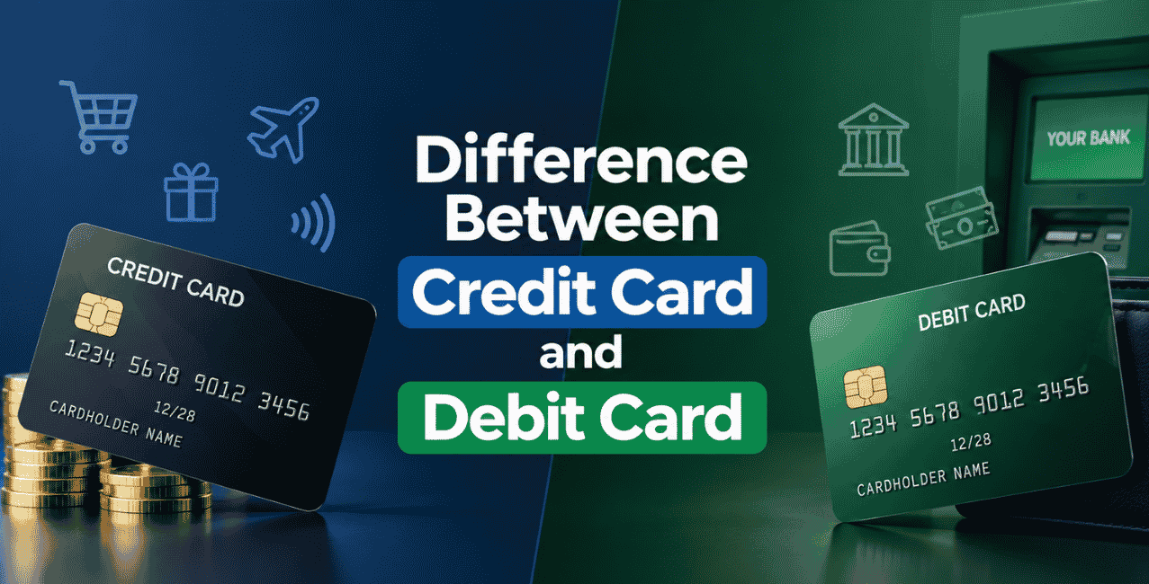 Difference Between Credit Card and Debit Card 