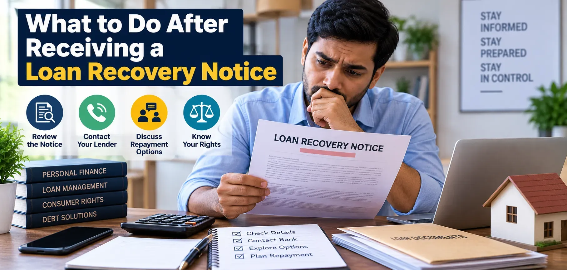 What to Do After Receiving a Loan Recovery Notice
