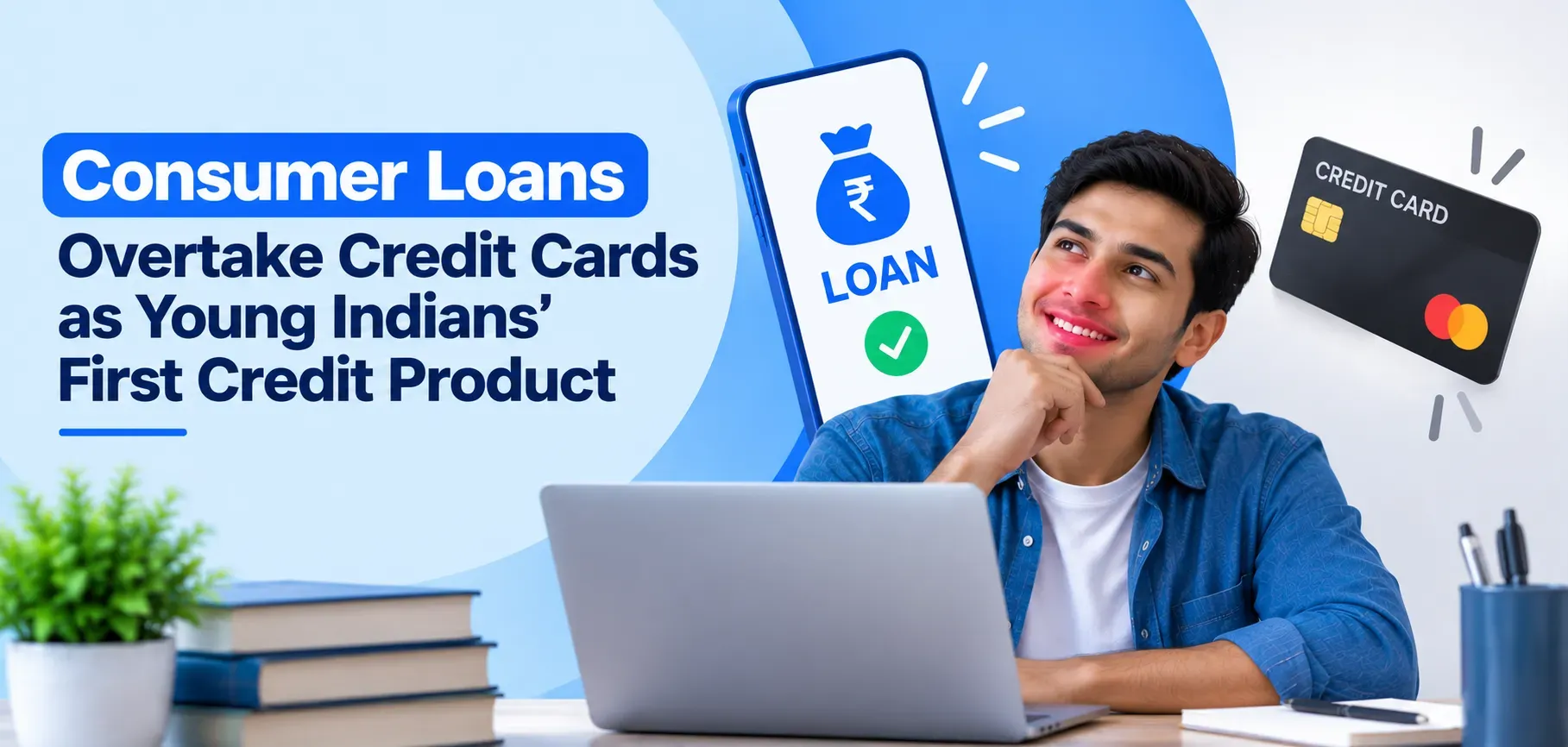 Consumer Loans Overtake Credit Cards as Young Indians’ First Credit Product