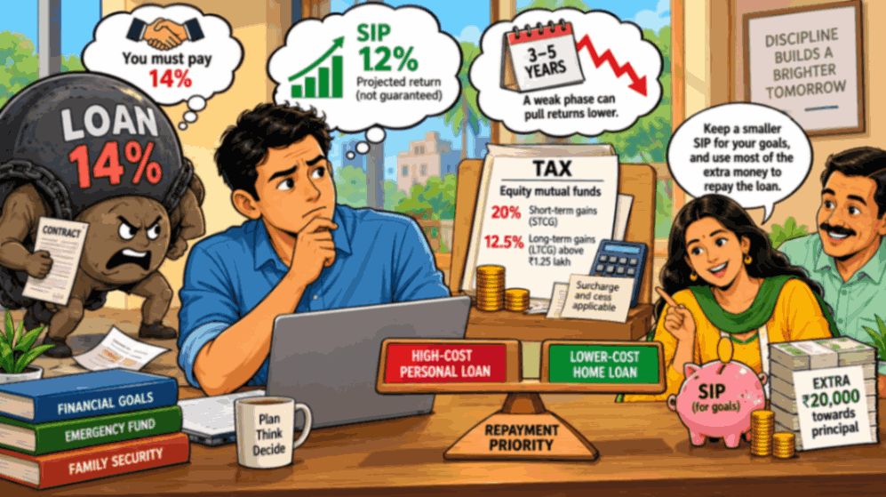 Personal Loan vs SIP
