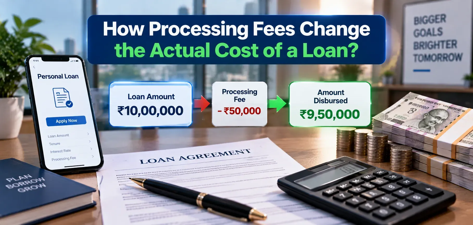 How Processing Fees Change the Actual Cost of a Loan?