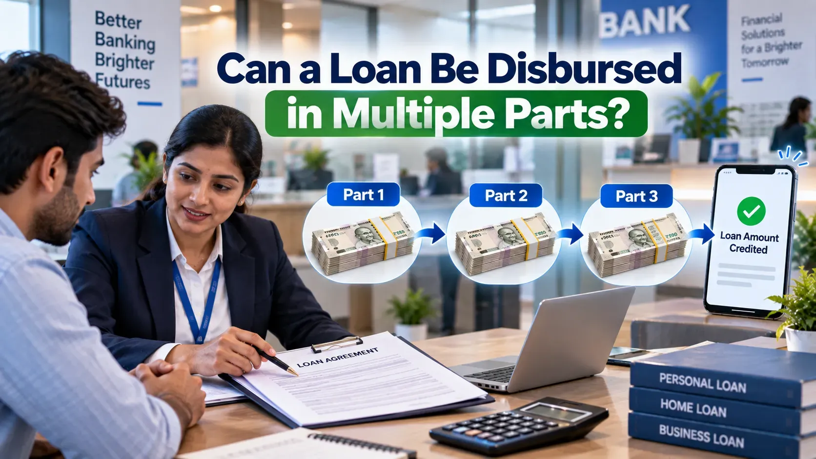 Can a Loan Be Disbursed in Multiple Parts?