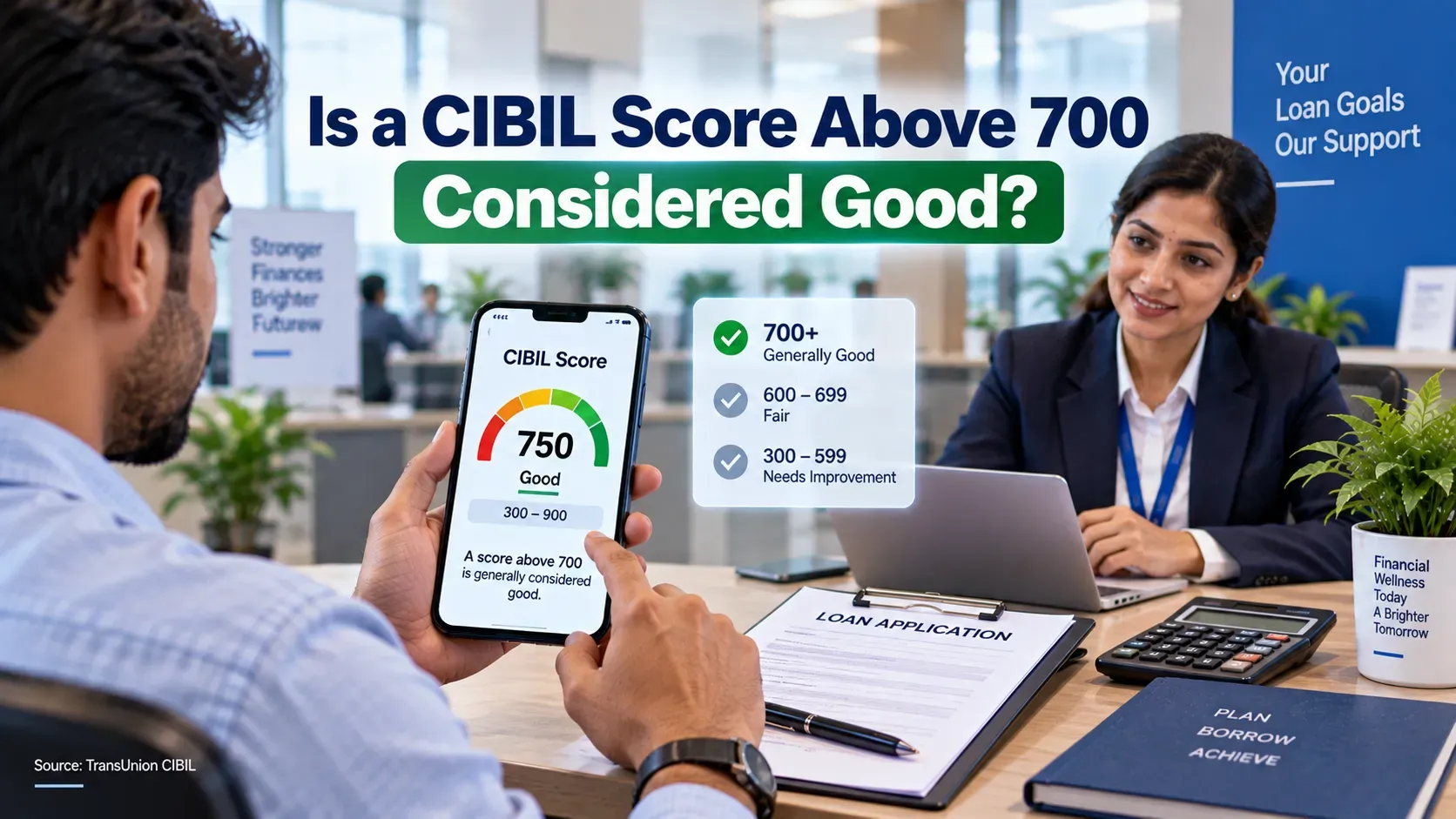 Is a CIBIL Score Above 700 Considered Good? Complete Guide