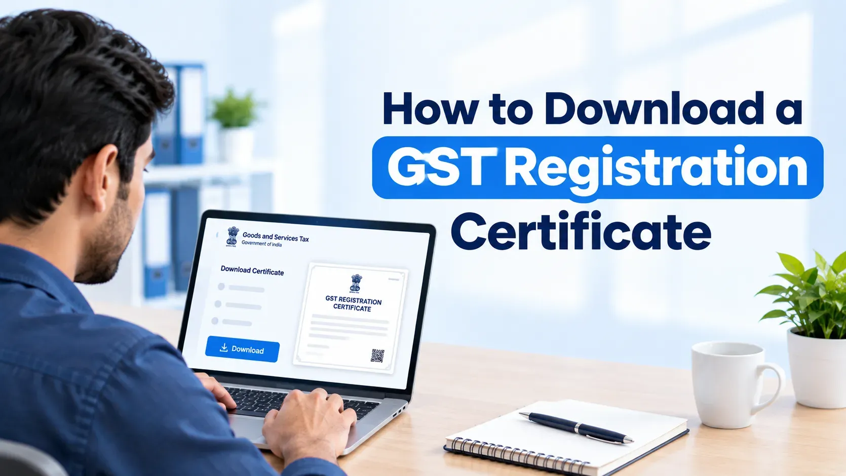 How to Download a GST Registration Certificate