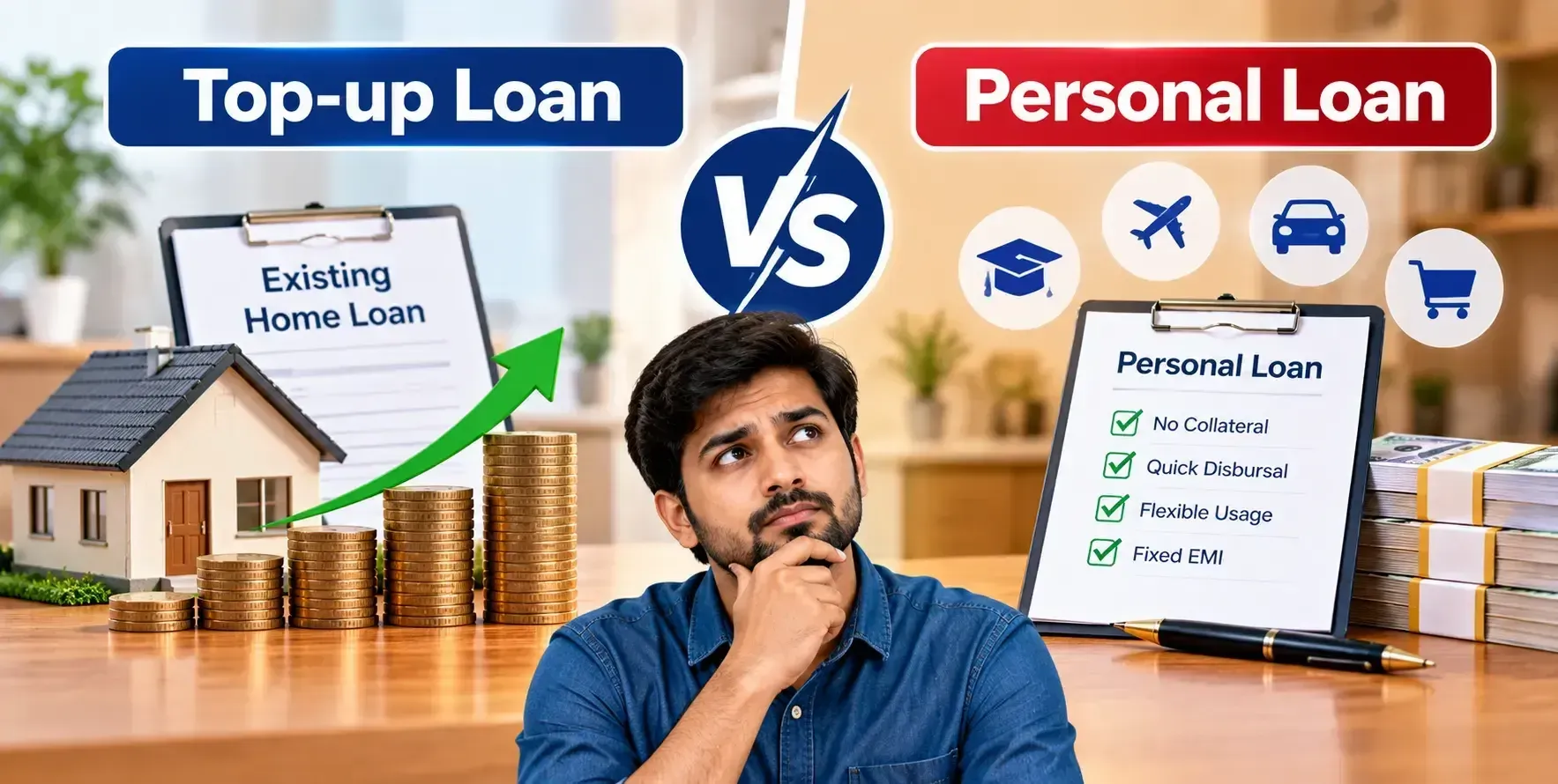 Top-up Loan vs. Personal Loan: Which One Should Be Your Choice? 