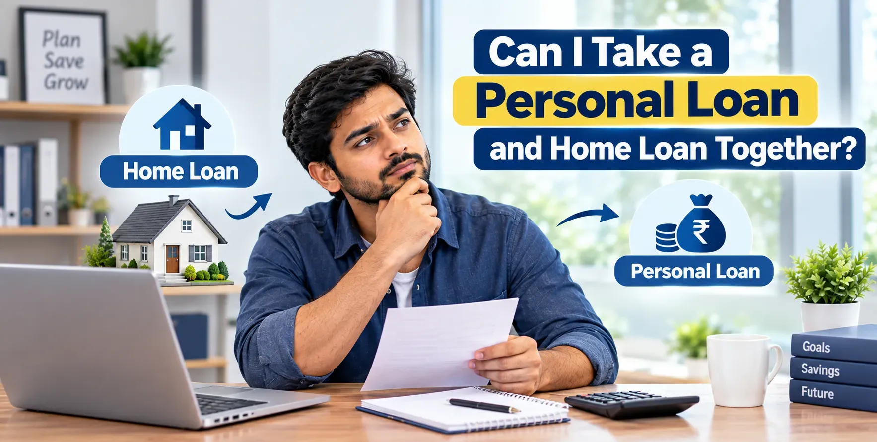 Can I Take a Personal Loan and Home Loan Together?