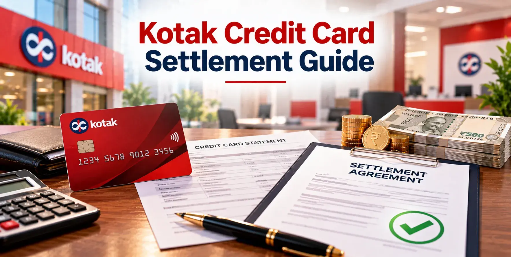 Kotak Credit Card Settlement Guide