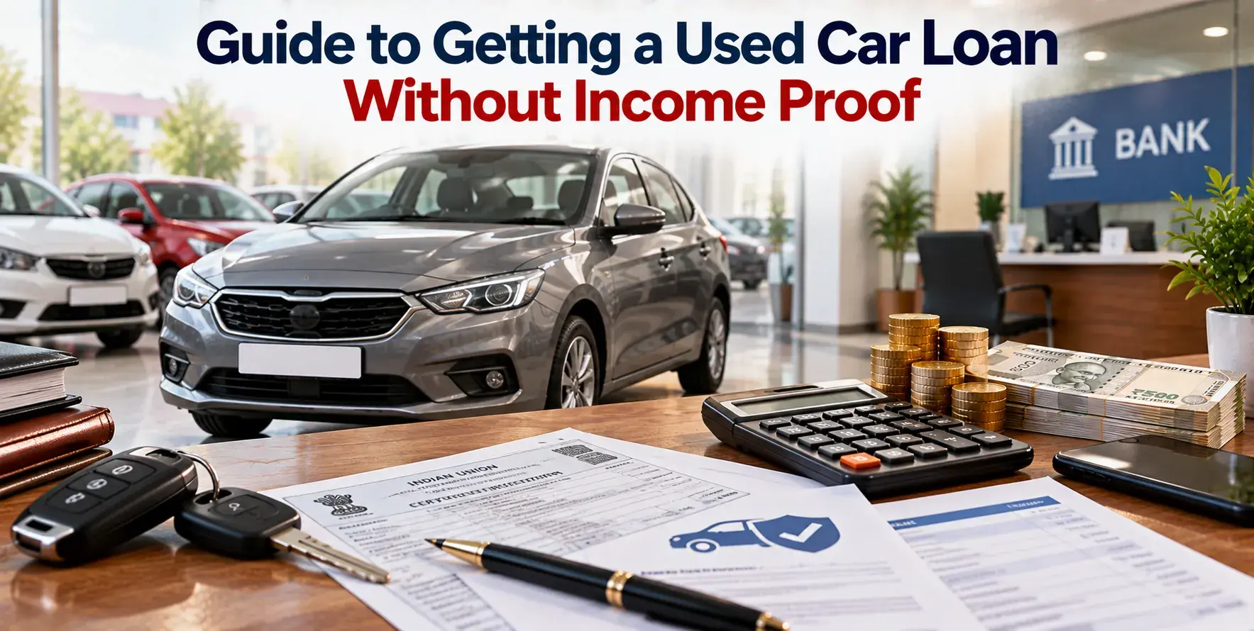 Guide to Getting a Used Car Loan Without Income Proof