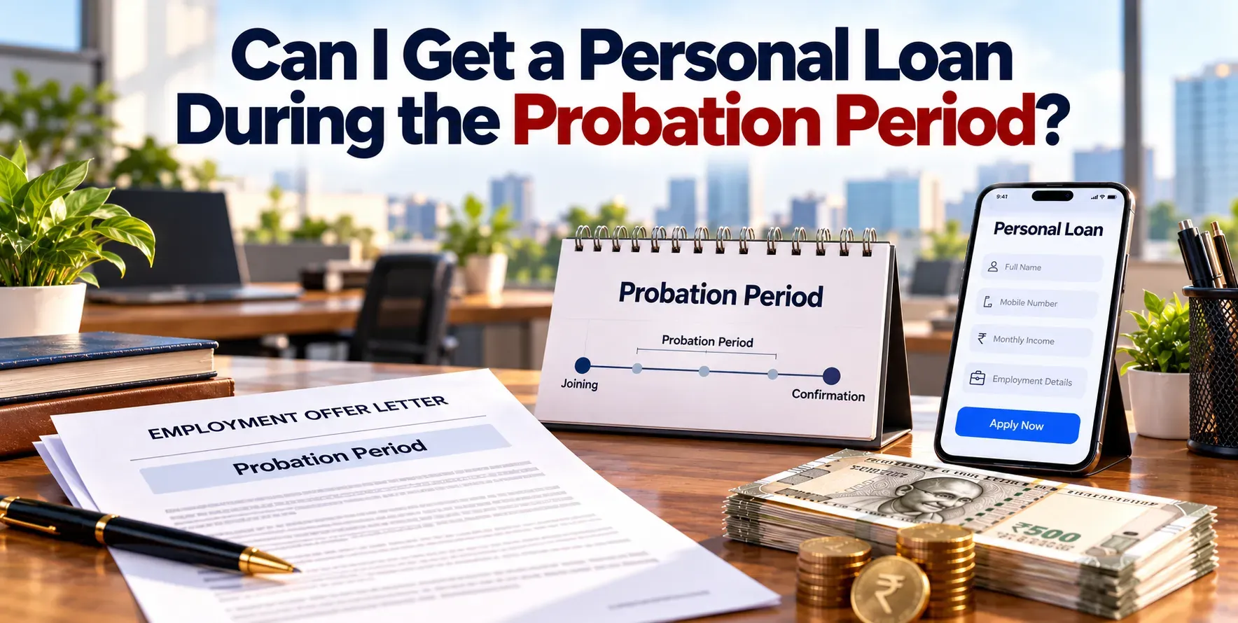Can I Get a Personal Loan During the Probation Period?