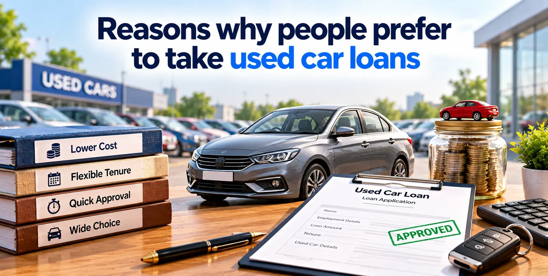 Reasons why people prefer to take used car loans