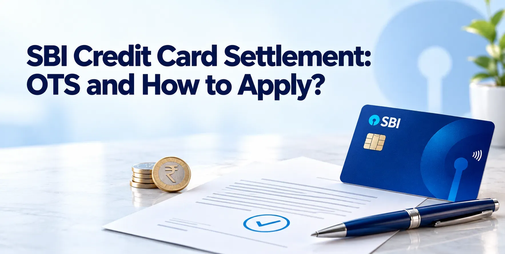 SBI Credit Card Settlement: OTS and How to Apply?