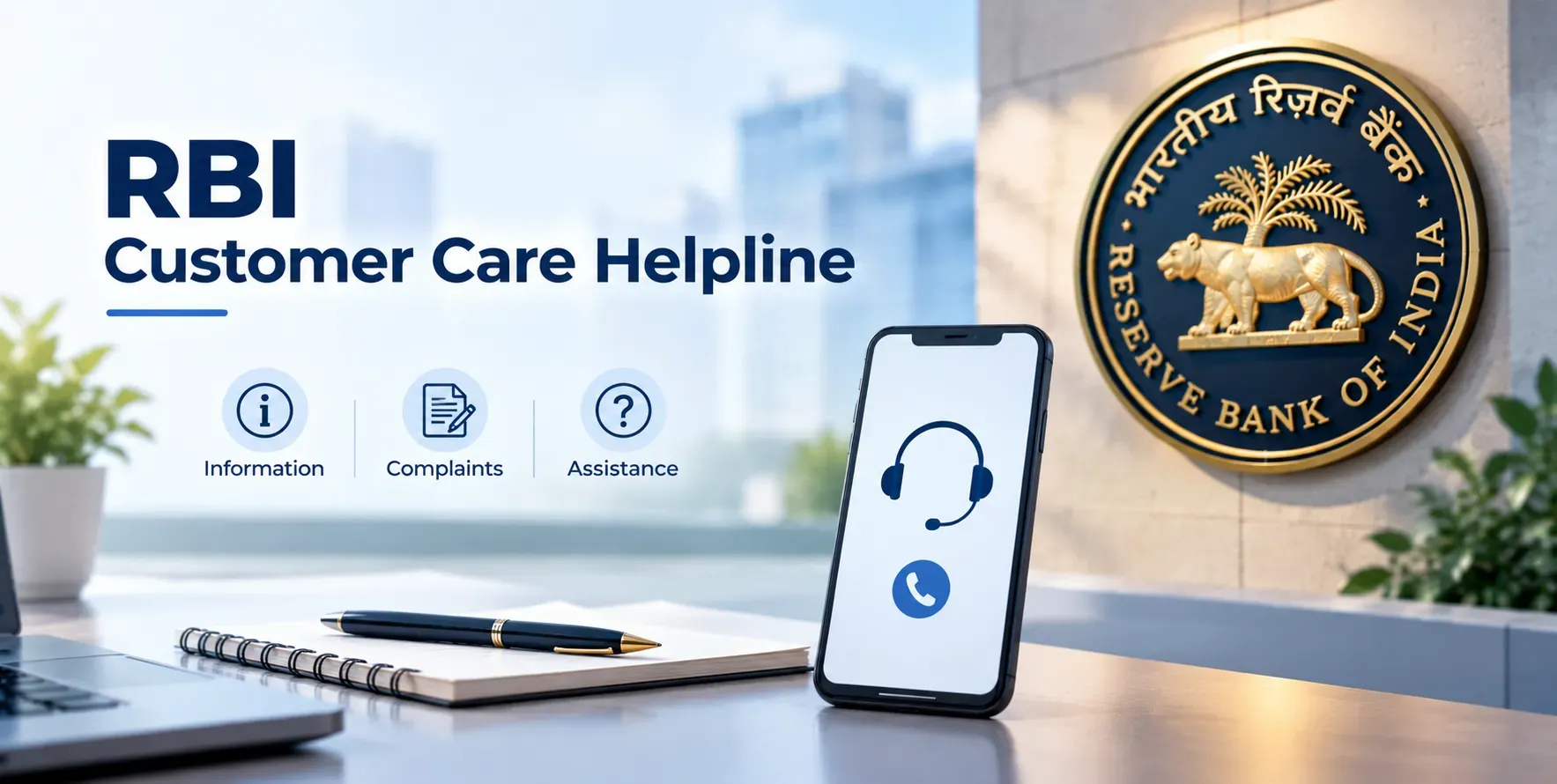 RBI Customer Care Helpline