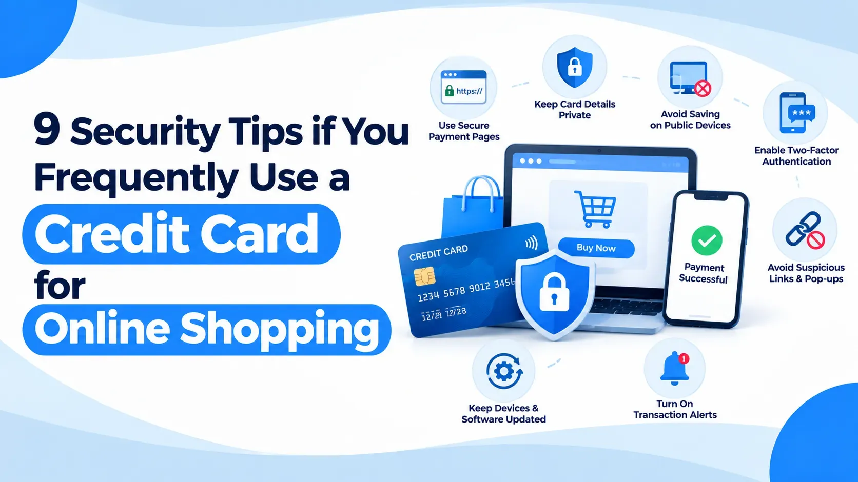 9 Security Tips if You Frequently Use a Credit Card for Online Shopping 