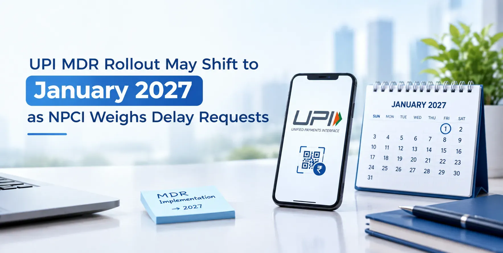 UPI MDR Rollout May Shift to January 2027 as NPCI Weighs Delay Requests