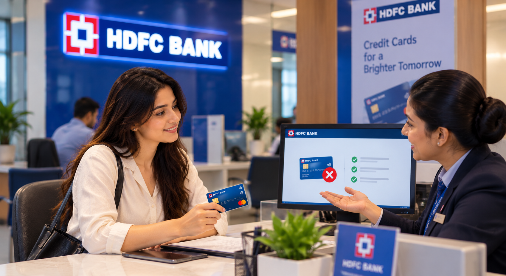 HDFC credit card closure