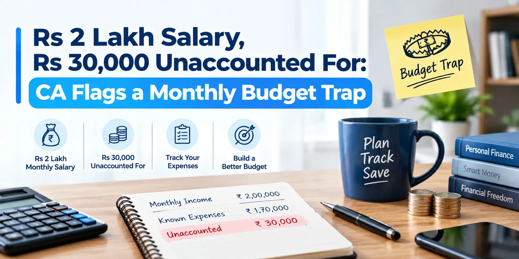 Rs 2 Lakh Salary, Rs 30,000 Unaccounted For: CA Flags a Monthly Budget Trap